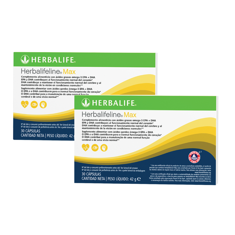 PACK de 2 Herbalifeline Max 30 Cápsulas